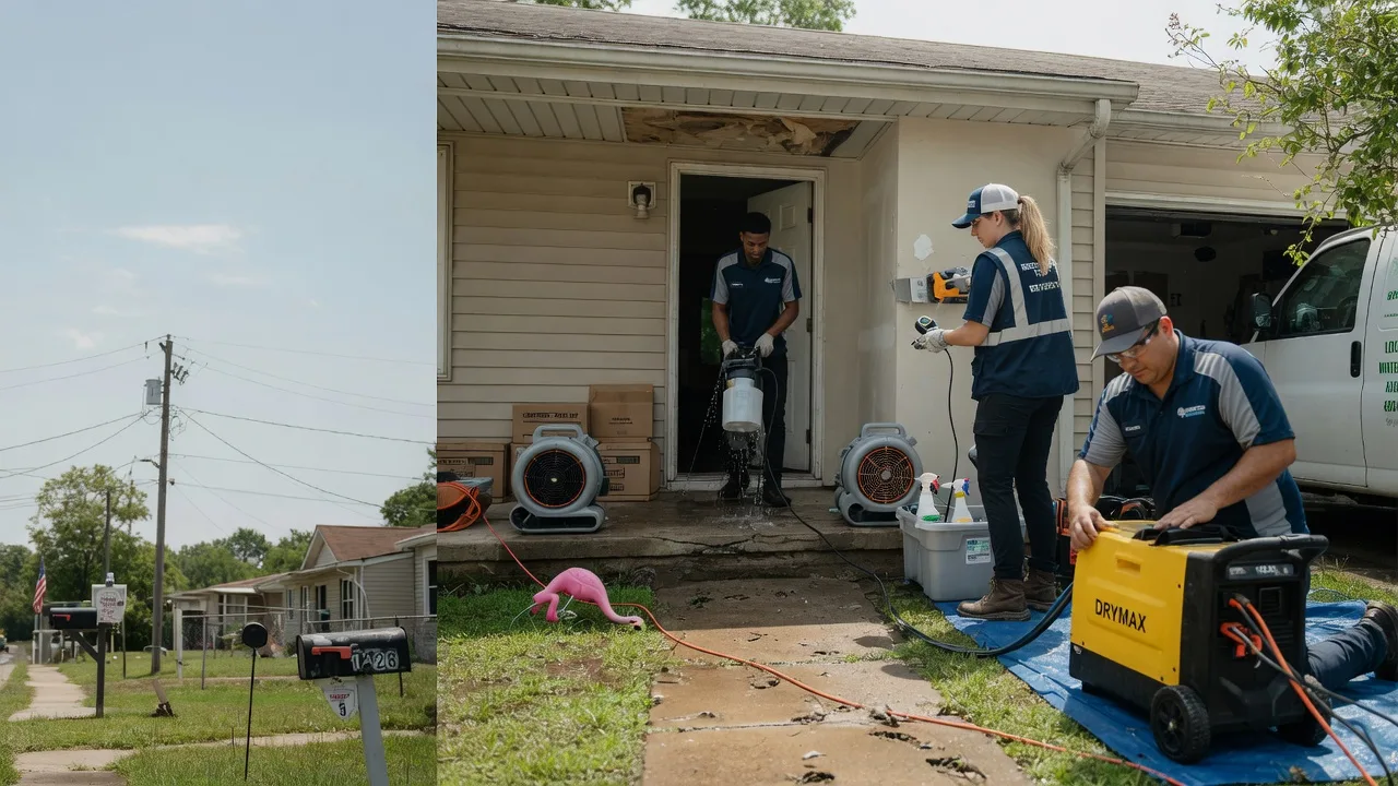 Storm Damage Water Removal in Grapeville, PA near me